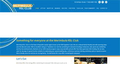 Desktop Screenshot of merimbularsl.com.au